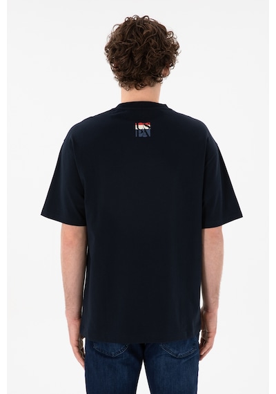 U.S. Polo Assn. Erkek Comfort Fit Bisiklet Yaka Lacivert Tişört 50305990-VR033 U.S. Polo Assn. Erkek Comfort Fit Bisiklet Yaka Lacivert Tişört 50305990-VR033