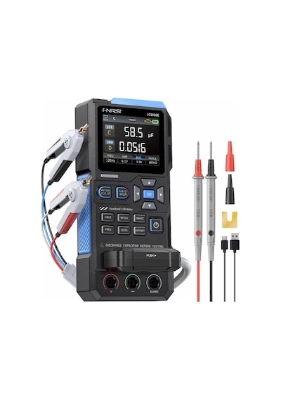 Fnirsi Lc1020e Yüksek Hassasiyetli Elde Taşınabilir Dijital Köprü Lcr Esr Test Cihazı