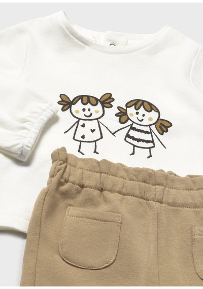 Mayoral Newborn Kız Bebek Eşofman Takım Gri Gri