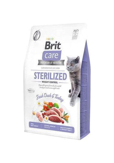 Sterilised Weight Control Ördek Ve Hindili Tahılsız Kısır Kedi Maması 2 Kg