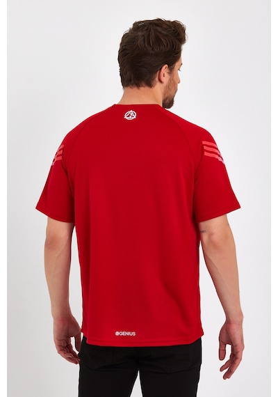 Genius Store Erkek Spor Tişört Baskılı Fitness, Antrenman Fit Kı