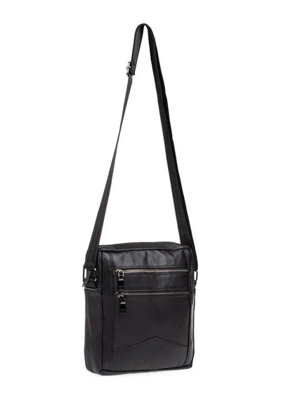 Erzeno Hakiki Kalite Deri Siyah Freebag Erkek Çanta Taba - 48745043 Taba