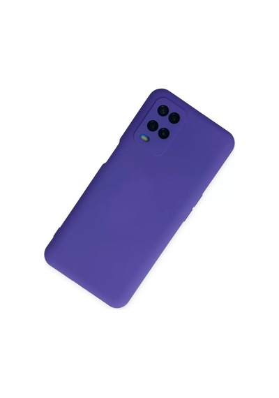 Newface Oppo A54 4g Kılıf Nano İçi Kadife Silikon - Mor