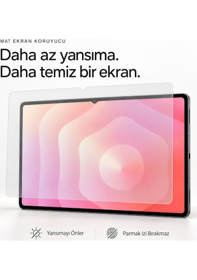 Samsung Galaxy Tab S12 Ultra İle Uyumlu Mat Ekran Koruyucu 14.6 İnç Sm-x940 Parmak İzi Bırakmayan Yansıma Ve Parlama Önleyici Koruma, 9h Kırılmaz Esnek Nano Cam