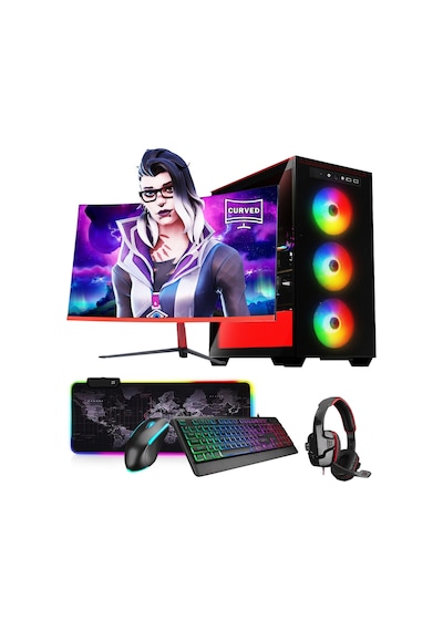 Ramtech Blaze Y90 i7-4770 16 GB 480 GB SSD 4 GB GT740 23.6" Dos Masaüstü Oyuncu Bilgisayarı