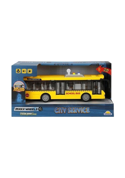 1:16 Eco Lounge Sesli Ve Işıklı Şehir Otobüsleri 26 Cm