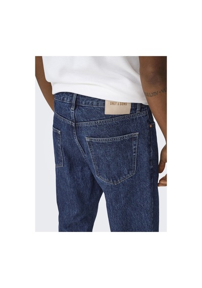 Only & Sons Only&sons Erkek Kot Pantolon 22028835 Medium Blue Denim