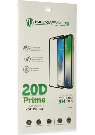 Mey İthalat Apple, Uyumlu iPhone 6 Plus 20d Premium Cam Ekran Koruyucu - Siyah