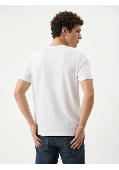 Loft Erkek T-shirt Lf2042923 Whıte