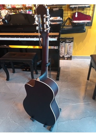 Ravenni Rcg-120 4/4 Klasik Gitar Tam Boy Kesik Kasa Kılıf+penaseti+kapo Hediyeli Kahverengi