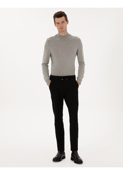 Pierre Cardin Erkek Siyah Pantolon Kanvas-chino 50309931-vr046 Siyah