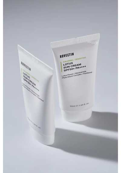 Calming Lotus Sun Cream Spf50+pa++++ - Bariyer Koruyucu Mavi Işık Filtreli Güneş Kremi 50ml