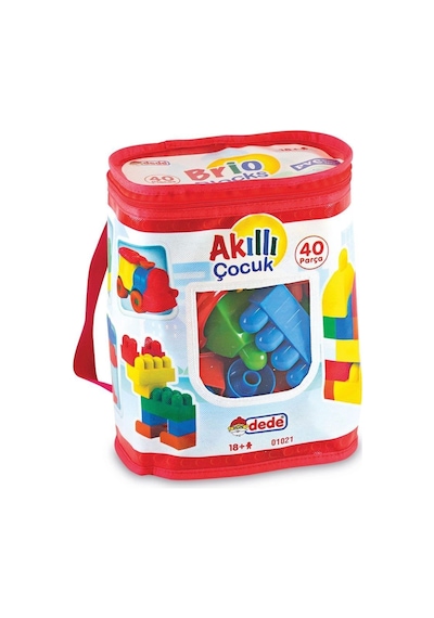 01021 Akıllı Çocuk Blokları 40 Parça