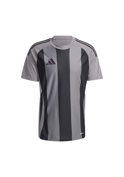 Tegrfo/black Adidas Erkek Futbol Forma Striped 24 Jsy Iw2145 Gri