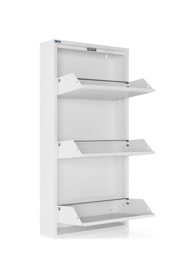 Ceha  3'lü Metal Ayakkabılık - Kar Beyaz K.AYK-3/AB9003 Beyaz