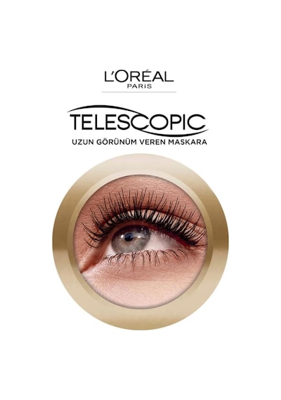 Loreal Telescopic Gold Uzun Görünüm Veren Siyah 3'lü Maskara Seti Electro Black