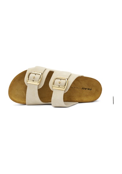 Capuccıno Terlik Kadın 17d8 Frau Velour-s Cappuccino Taupe Capuccıno Çok Renkli