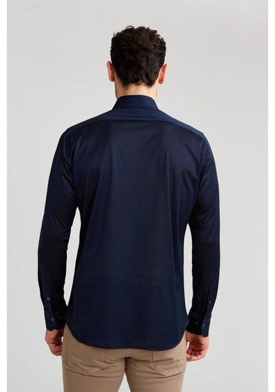 Bisse Platınıum Regular Fit Gömlek K.lacivert Pltg026 40 Koyu Lacivert