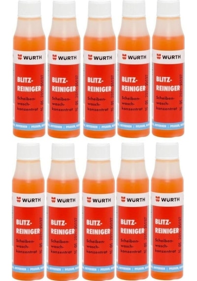 Würth Konsantre Cam Temizleme Sabunu 32 Ml 10 Adet
