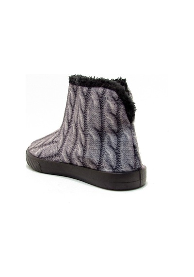 Sanbe Snb106P131 Gri Unisex Boğazlı Patik Panduf-Gri