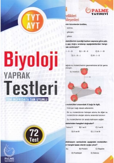 Palme Tyt- Ayt Biyoloji Yaprak Test  Yeni