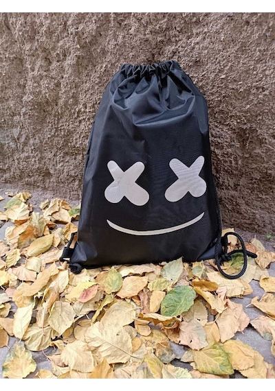Ip Askılı Büzgülü Çanta Happy