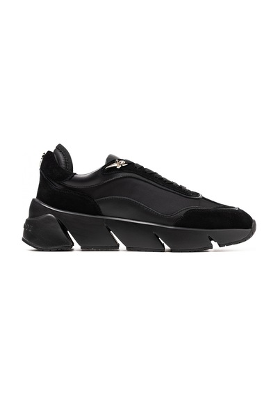 Ca999 Black Sneaker Erkek Mu69600tca 999 Paciotti Calf/suede Comascio Siyah