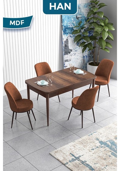 Canisa Han Serisi, 70x114 Açılabilir Mdf Masa Takımı,barok Ahşap Desen Masa, 4 Kiremit Sandalye Masa Barok Ahşap Sandalyeler Kiremit Canisa Han Serisi, 70x114 Açılabilir Mdf Masa Takımı,barok Ahşap Desen Masa, 4 Kiremit Sandalye Masa Barok Ahşap Sandalyeler Kiremit