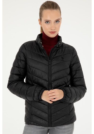 U.s. Polo Assn. Kadın Siyah Mont 50292657-vr046 Siyah