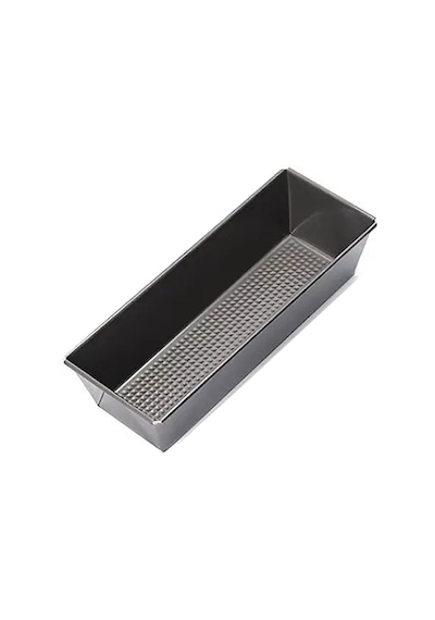 1 Adet Dikdörtgen Kek Kalıbı Baton Kek Kalıbı Metal Gri Metal Gri Diğer