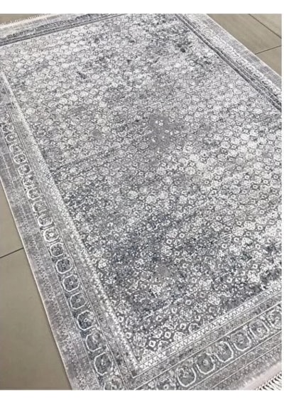 Merinos Halı 160x230 Rodin Koleksiyonu 60893-030 Gri-mavi Renkli