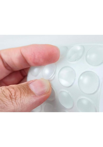 Furndiy Şeffaf 72 Parça Yapışkanlı Ses Kesici - Cam Masa Pabucu - Çekmece Ve Dolap Kapısı İçin Yumuşak Kapanma Genel