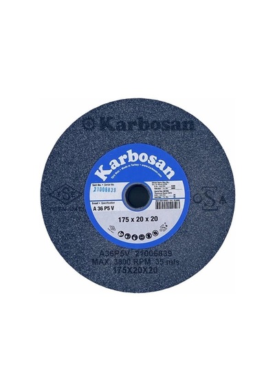 Mey İthalat Karbosan 175x20x20 36 Kum Nk Taşlama Taşı