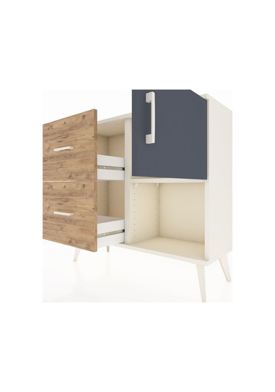 Arges Şifonyer Tek Raflı 2 Çekmeceli Tek Kapaklı 88x30x80 Aytaşı-antrasit/çam Antrasit/çam Arges Şifonyer Tek Raflı 2 Çekmeceli Tek Kapaklı 88x30x80 Aytaşı-antrasit/çam Antrasit/çam