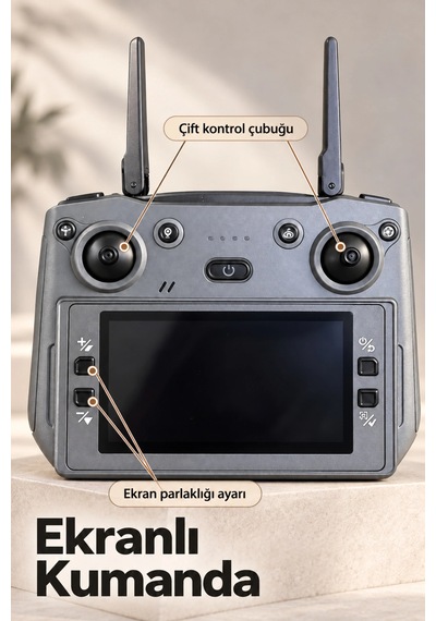 Taşıma Çantalı Gps Drone Ve Ekranlı Kumanda