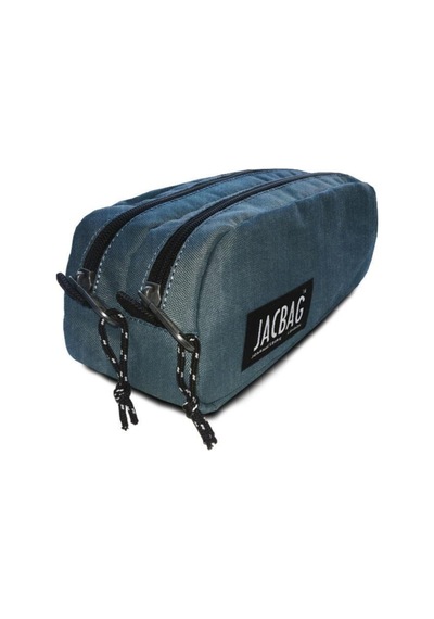 Jacbag Dual Pouch Pencıl Case-çift Bölmeli Kalemkutu - Gri Gri