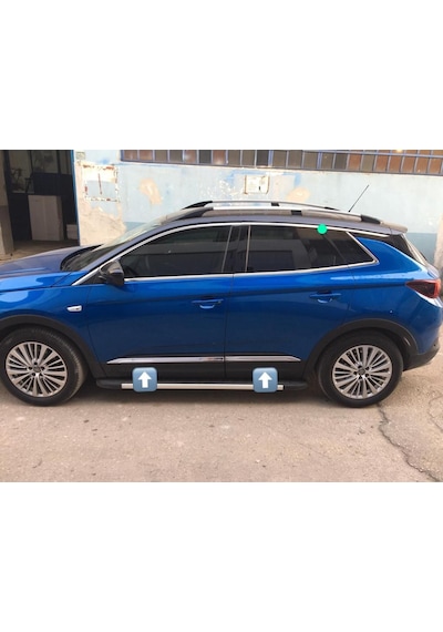Grandland X Yan Kapı Cıtası Krom 4 Parça 2017 2018 2019 2020