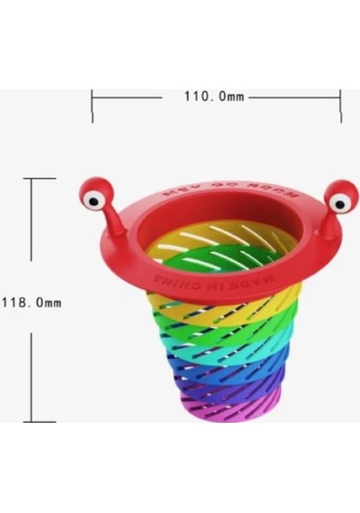 Renkli 6 Kademeli Lavabo Süzgeci Plastik Diğer