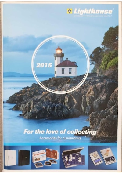 Leuchtturm 2015 Yılı Para-pul Vd Koleksiyonlar İçin Malzeme Kataloğu 107 Sayfa İngilizce. Sıfır.