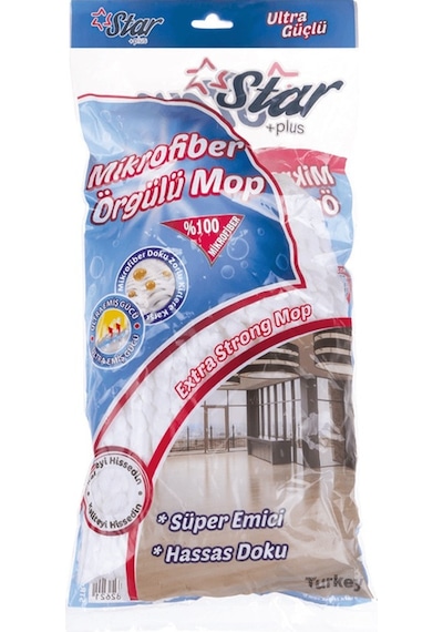 Star STR-101 Mikrofiber Örgülü Mop