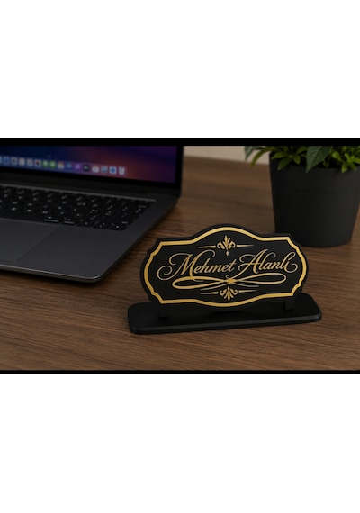 Kişiye Özel Ofis Masası İsimliği - Yeni İş Hediyesi Özel Tasarım İsimlik 20x15 Cm Masa İsimliği Kişiye Özel Ofis Masası İsimliği - Yeni İş Hediyesi Özel Tasarım İsimlik 20x15 Cm Masa İsimliği