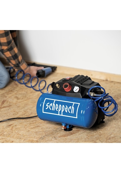 Scheppach Hc06 Yağsız Hava Kompresörü 1200 W 8 Bar 6lt- 5906153901