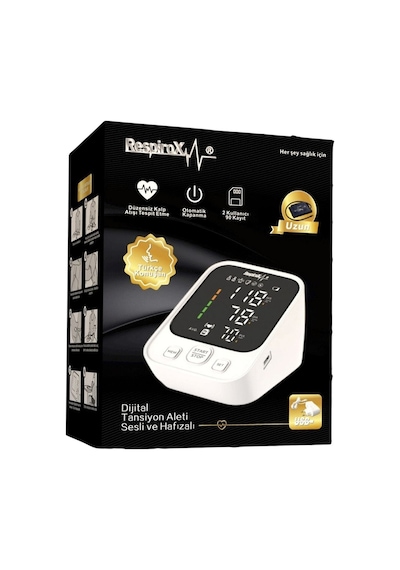 Respirox Axd-809 Türkçe Konuşan Tansiyon Aleti