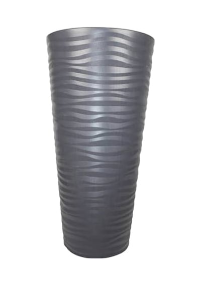 Rüzgar Yapay Çiçekçilik 80x40x40 Siyah Saksı Siyah