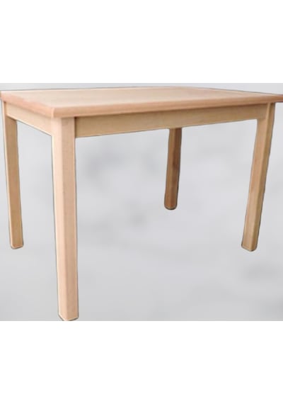 Masa CAFE Model Kayın torna ayak ve Kaplama tabla HAM SABİT masa Kutuda sevk El Yapım
