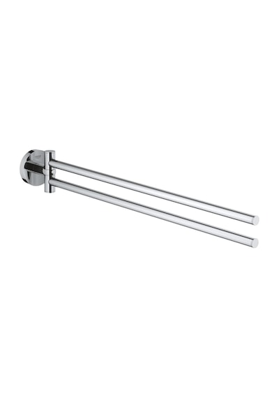 Start İkili Uzun Havluluk, 439 Mm, Duş, Banyo Aksesuarları, Krom, 41183000 Çok Renkli