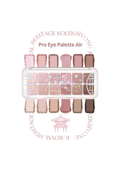 Hafif Dokulu Yoğun Renklere Sahip Göz Farı Paleti Clıo Pro Eye Palette Air 20 Maehwa Ribbon