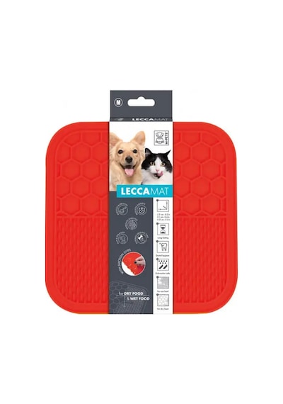 M-pets Lecca Kedi Köpek Sıvı Ödül Matı Kırmızı Medium