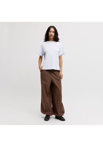 Jack & Jones Kadin Sirt Baskili Kisa Kollu Tisört - Blomma - 12296303 Çok Renkli