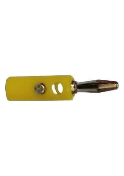 Elektronikport-Banana Jack Sarı 4Mm